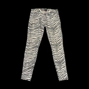 TRIPP NYC JEANS ZEBRA PRINT TRIPP NYC PANTS